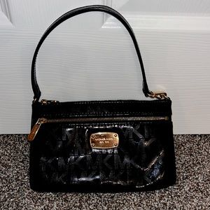 Michael Kors Black Wristlet
